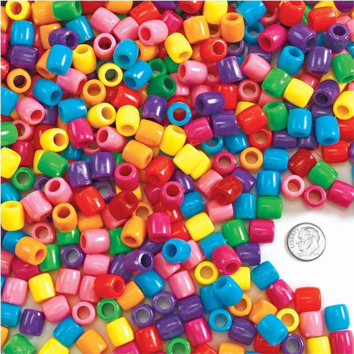 Produktbild Colorations Farbige grosse Perlen im Eimer, 680 Gramm
