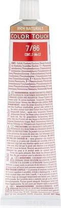 Actual product image Wella Color Touch Rich Naturals (7, 86)