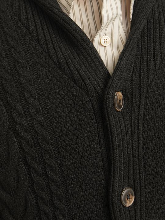 Produktbild Jack & Jones Einfarbig Strickjacke Strickjacke (XXL)
