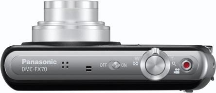 Image du produit Panasonic Lumix FX70, 14Mpixels, zoom 5x WW, vidéo HD, noir (1/2,3'')