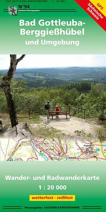 Produktbild Bad Gottleuba-Berggiehbel und Umgebung 1 : 20 000