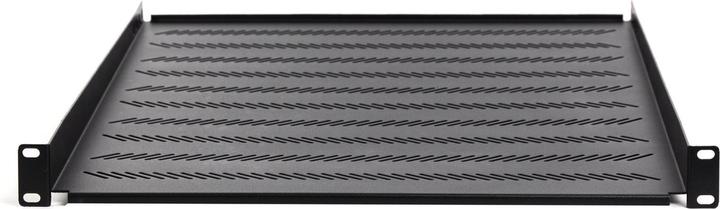 Immagine prodotto Digitus Scaffalatura fissa 19 1U profondità 550 mm Portata 25 kg Montaggio a 4 punti nero Viti e staffa