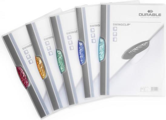 Produktbild Durable Klemmmappe Swingclip, DIN A4, PP, mit Clip (A4, 25 x)