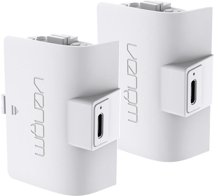 Image du produit Venom Akumulatory do padów Xbox Series białe (2szt) + 3-metrowy kabel (Xbox Series S, Xbox One S, Xbox Series X)