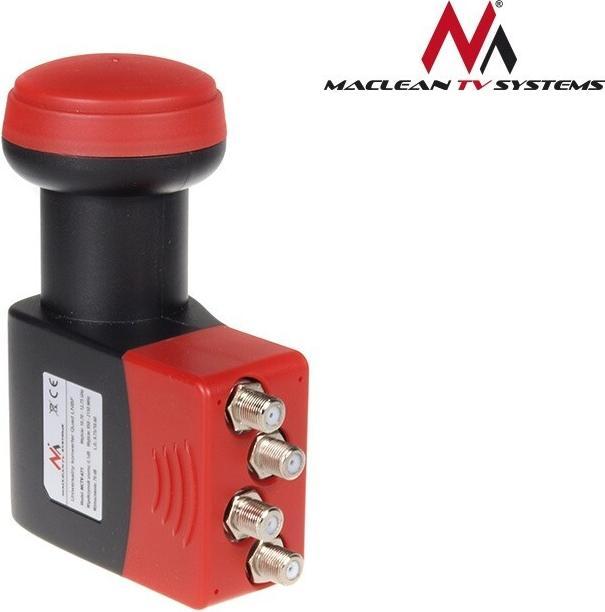 Immagine prodotto Maclean MCTV-671 MCTV-671 Alto guadagno Quad 4-Way LNB Alto guadagno (Quad LNB)