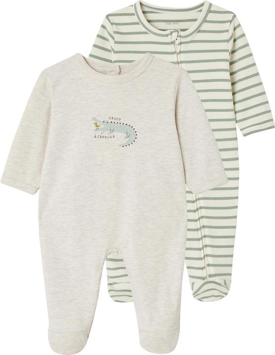 Produktbild Vertbaudet 2er-Pack Baby Jersey-Strampler (86)