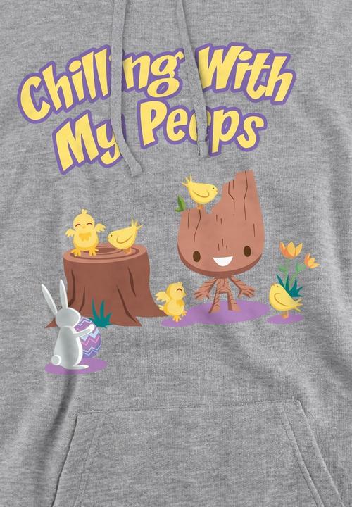 Produktbild Guardians of the Galaxy Chilling With My Peeps Kapuzenpullover (L)