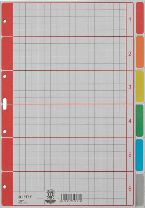 Produktbild Leitz Register Karton