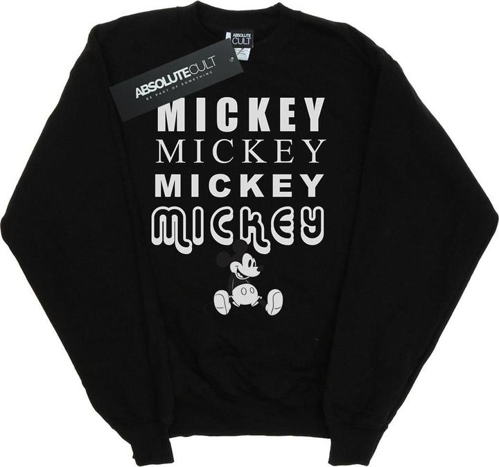 Disney Mickey Mouse Sitting Sweatshirt Mädchen
