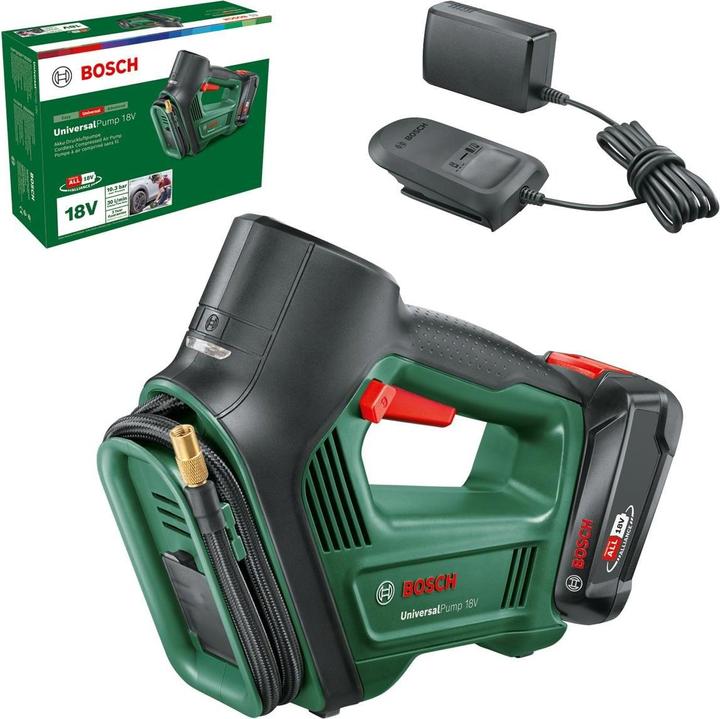 Immagine prodotto Bosch Home & Garden Casa e giardino Compressore d'aria a batteria UniversalPump 18V 10,3 bar (10.30 bar)