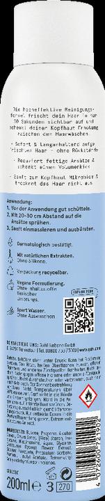 Actual product image Guhl 30 Sekunden Trockenshampoo Volumen&Frische (200 ml, Dry shampoo)