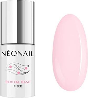 Actual product image Neonail UV Revital Fibre Base Nail Polish Rosy Blush 7.2ml (Rosy Blush, Base coat)