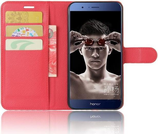 Actual product image MU Classic Litchi Leather Bookcover Series (Honor 8 Pro)
