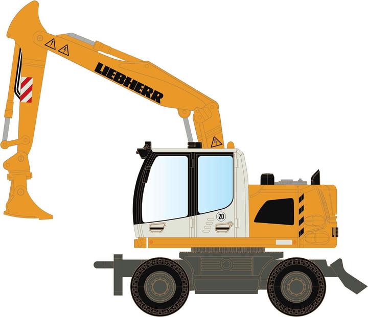 Produktbild Hobbytrain Liebherr Compact Bagger mit Tieflöffel