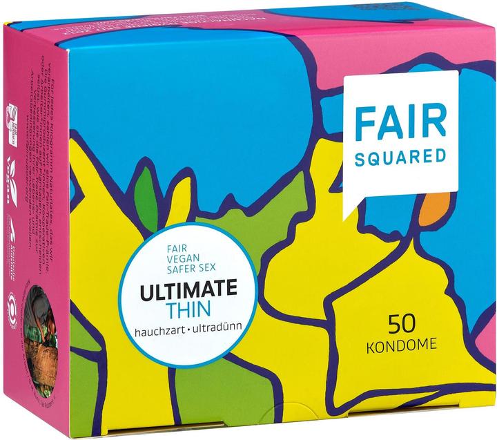 Produktbild Fair Squared Kondome ultimate thin 50 Stück (50 Stk.)