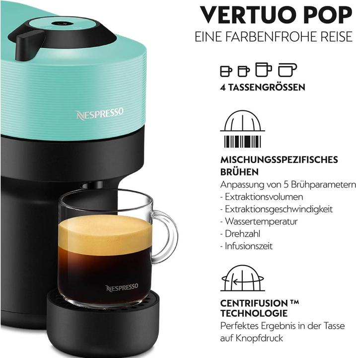 Image du produit Krups Nespresso Vertuo Pop (NESPRESSO Vertuo, Prise UE)