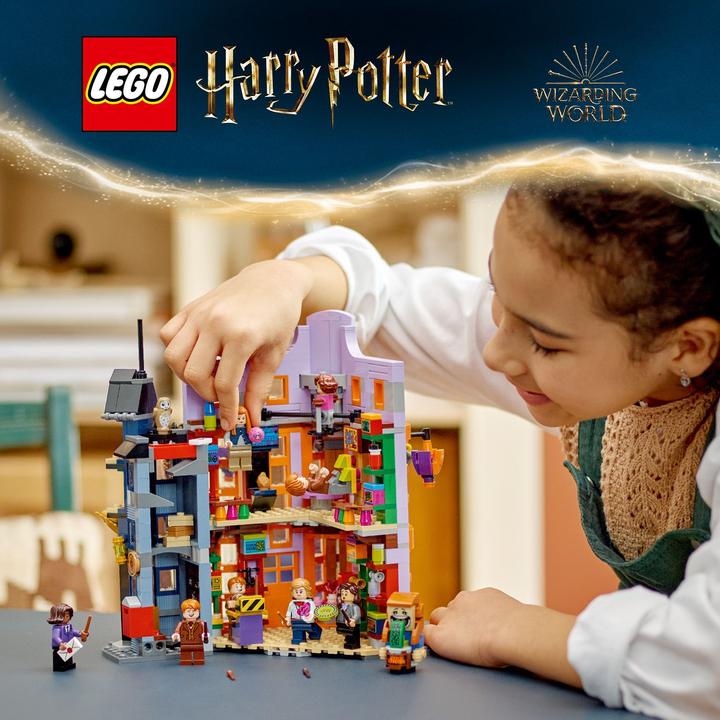 Produktbild LEGO Winkelgasse: Weasleys Zauberhafte Zauberscherze (76422, LEGO Harry Potter)