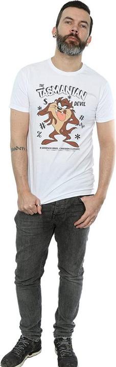 Produktbild Looney Tunes Tasmanischer Teufel Vintage TShirt aus Baumwolle (XL)