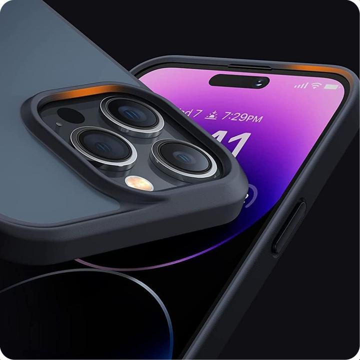 Produktbild Tech-Protect MagMat Case for Nothing Phone 3A Pro - Clear/Black (Nothing Phone (3a) Pro)