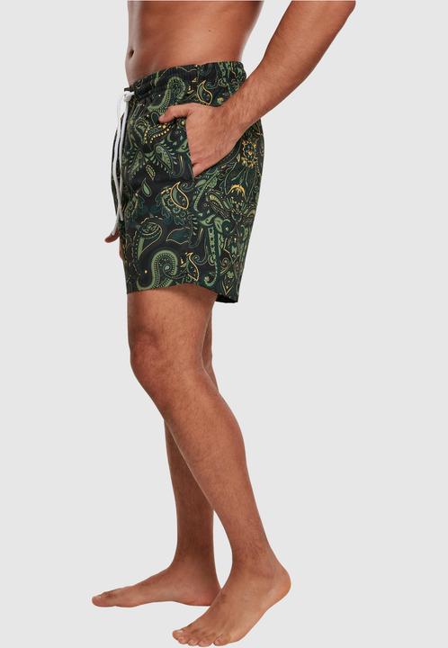Image du produit Urban Classics Short de natation Paisley (S)