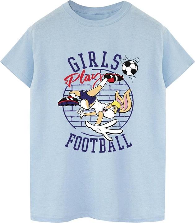Looney Tunes Lola Bunny Girls Play Football TShirt (S)