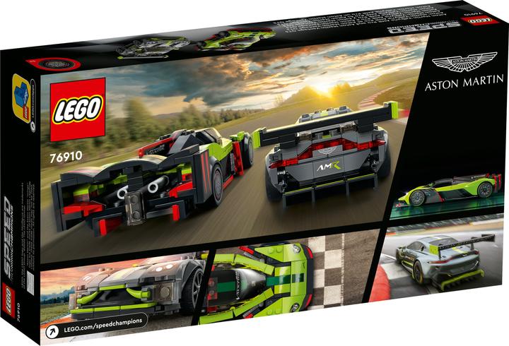 Produktbild LEGO Aston Martin Valkyrie AMR Pro & Aston Martin Vantage GT3 (76910, LEGO Speed Champions)