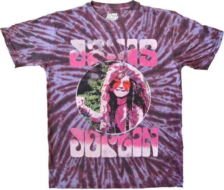 Music Brand Unisex Adult Shades Tie Dye T-Shirt