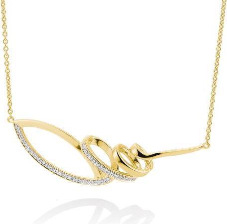 Breuning COLLIER - BRILL. 0,155 Ct. H/si (750/18 K Gold)