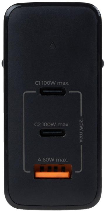 Actual product image Onit USB Wall Charger Trial QC5.0 120 W GaN Black (120 W)