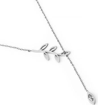 Produktbild Vuch Elegant steel necklace Silver Fallness (L)