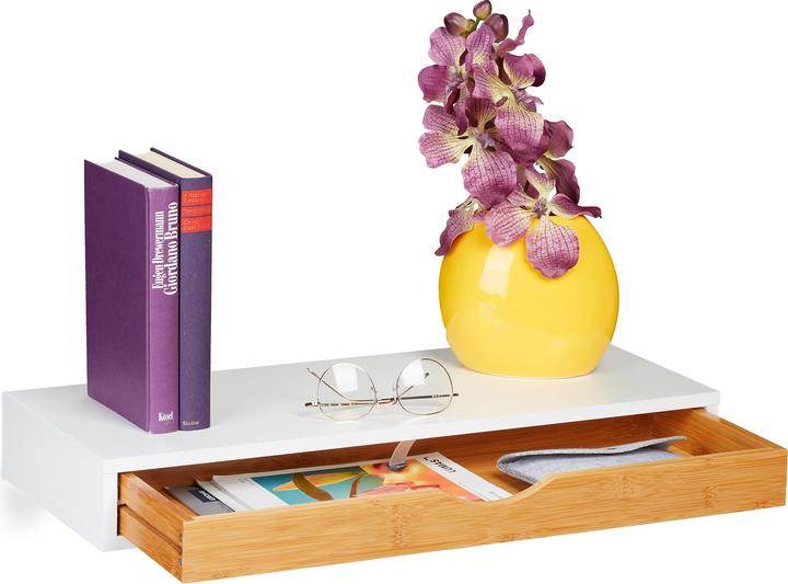 Actual product image Relaxdays Étagère murale (60 x 24 x 8 cm)