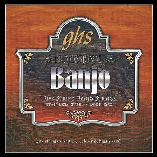 Produktbild GHS PF 180 5-Str. Banjo String St. Steel (5 x, Banjo, 0.00")