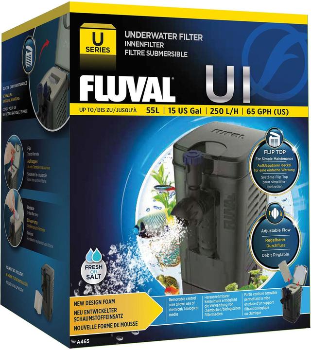 Produktbild Fluval U1 (55 l, Innenfilter, Süsswasser, Salzwasser)