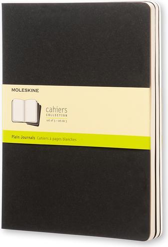Moleskine Cahier XLarge (A4, Blanc, Couverture souple)