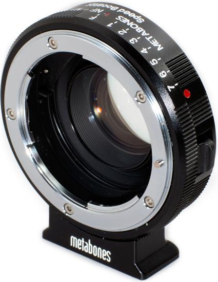 Actual product image Metabones Speed Booster Nikon G/F - MFT