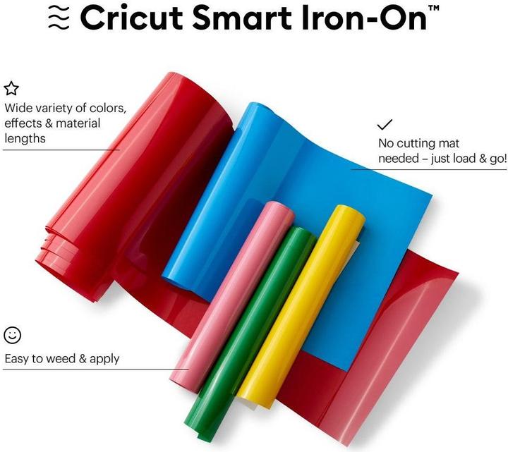 Produktbild Cricut Aufbügelfolie Smart 33 x 91 cm, 1 Stück, Gold