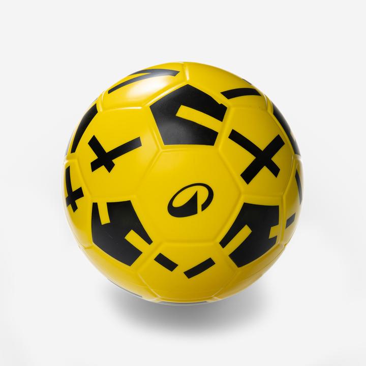 Image du produit Kipsta Ballon de football en mousse ballground 500 t4 jaune et noir (4)