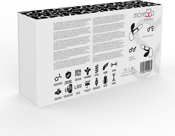 Actual product image Moressa Brandon Vibrating Ring And Penis Hole (3 cm)