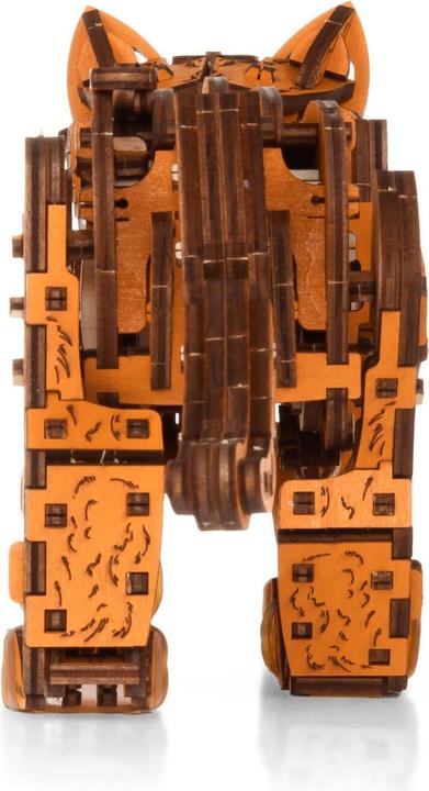 Produktbild Eco Wood Art 3D Holz Modellbausatz - Kätzchen (Rötlich)