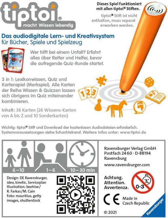 Produktbild tiptoi Retter und Helfer (Deutsch)