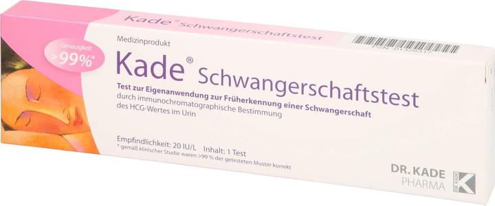 Actual product image Dr. Kade Pharma Kade pregnancy test, 1 pc TES (1 x)