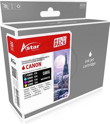Immagine prodotto Astar AS70007 - Compatibile - Nero - Ciano - Magenta - Giallo - Canon - Multipack - PIX (M, FC, C, Y)