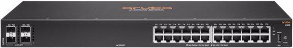 Produktbild HPE E Aruba 6100 Switch 4 SFP+ Ports, 1 USB Type C Console Port, 1 USB Type A Host Port, Layer 2 (28 Ports)