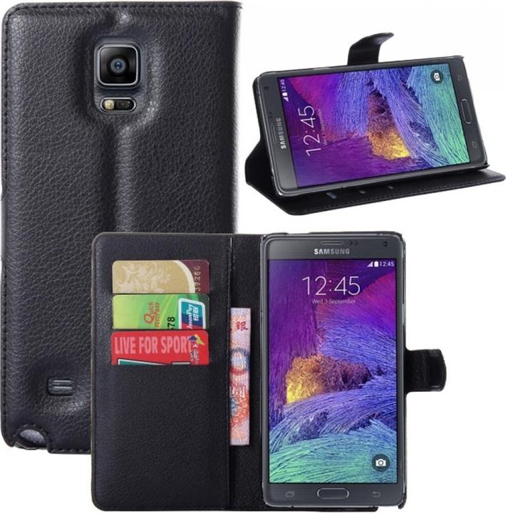 Actual product image Screenguard Samsung Galaxy Note4 Leather Guard Leather Case (Samsung Galaxy Note 4)