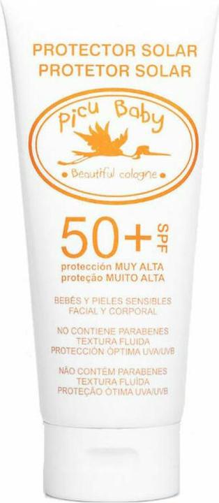 Actual product image Picu baby Bebés y Pieles Sensibles Protector Solar Spf50 100ml (Suntan cream, SPF 50, 100 ml, 112 g)