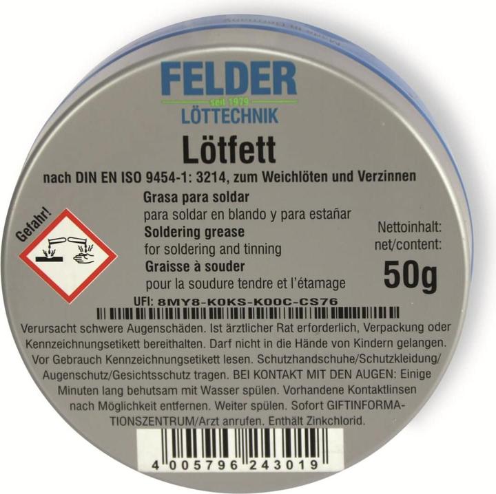 Produktbild Felder Lötfett (Lötfett)