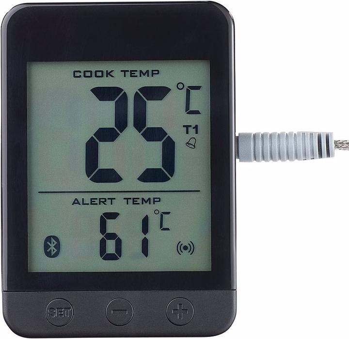 Produktbild Rosenstein & Söhne Grillthermometer, Bluetooth, App für Android/iOS, 1 Temperatur-Fühler