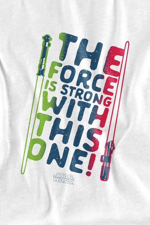 Immagine prodotto Star Wars Force Is Strong Maglietta Uomo (3XL)
