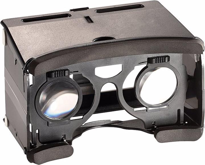 Produktbild Auvisio Faltbare Mini-Reise-Virtual-Reality-Brille 3D für Smartphones