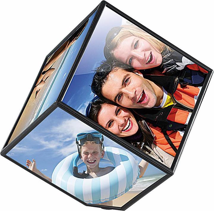 Image du produit Your Design Cube photo auto-rotatif pour 6 images (10 x 10 cm)
